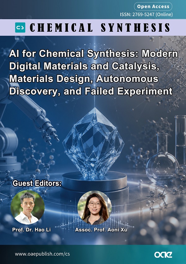 Topic: AI for Chemical Synthesis: Modern Digital Materials and Catalysis, Materials Design, Autonomous Discovery, and Failed Experiment