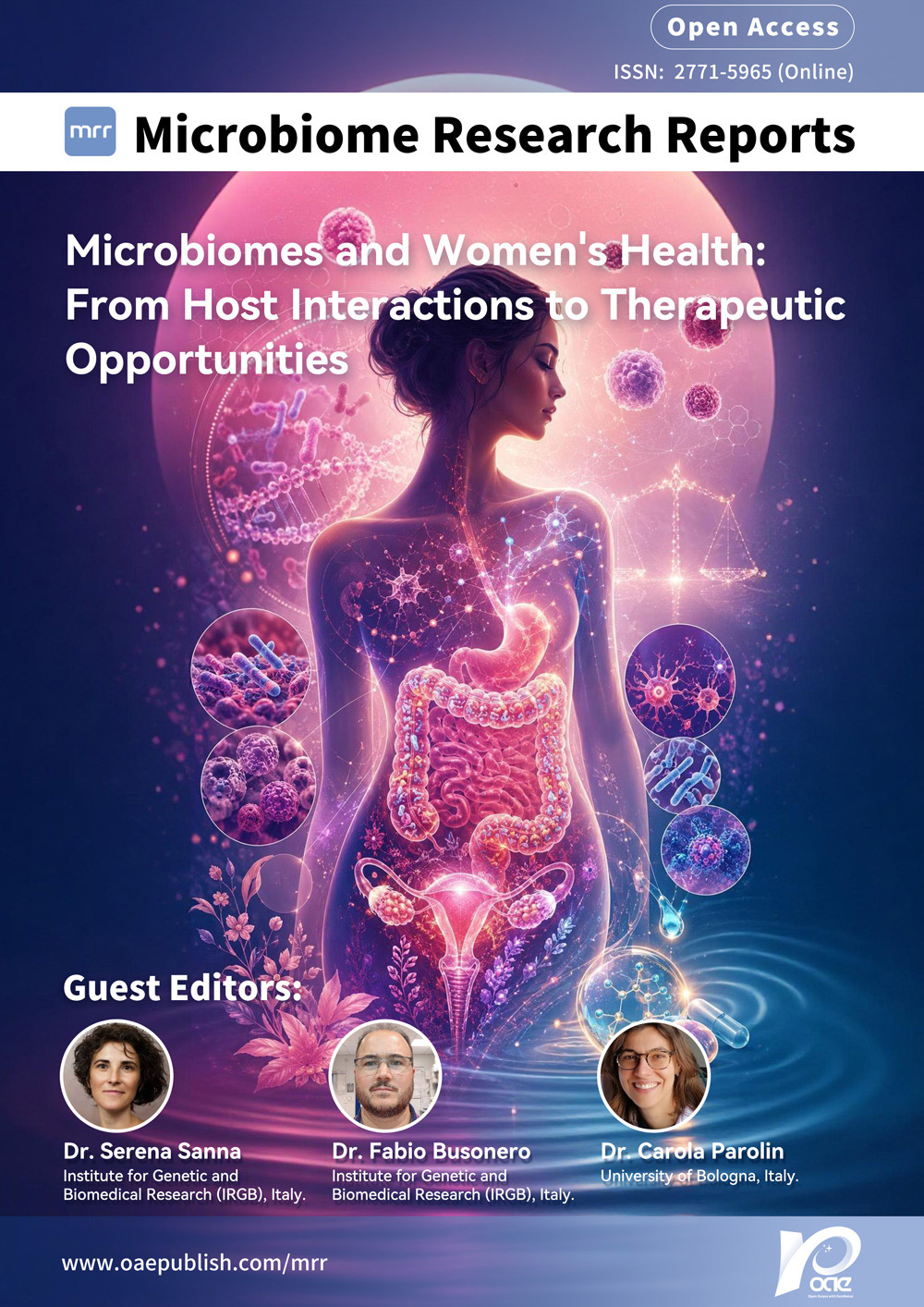 Topic: Microbiomes and Women's Health: From Host Interactions to Therapeutic Opportunities